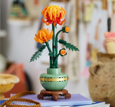 Preview: Detail 2: LEGO Icons 10368 Chrysantheme