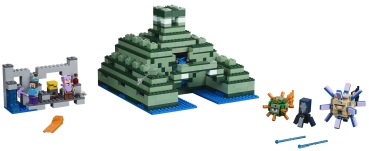Preview: LEGO Minecraft 21136 Das Ozeanmonument, Inhalt