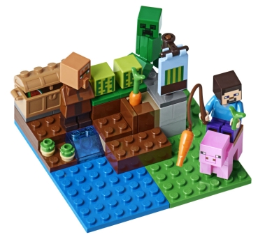 Preview: Inhalt: LEGO Minecraft 21138 Melonenplantage
