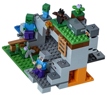 Preview: Inhalt: LEGO Minecraft 21141 Zombiehöhle