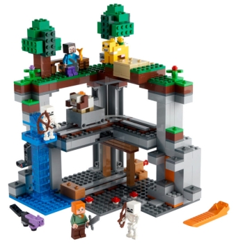 Preview: Inhalt: LEGO Minecraft 21169 Das erste Abenteuer