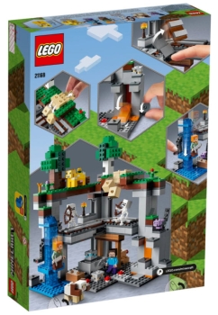 Preview: Box Rückansicht: LEGO Minecraft 21169 Das erste Abenteuer