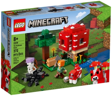 LEGO Minecraft 21179 Das Pilzhaus