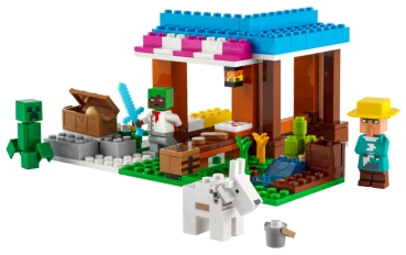 Preview: Inhalt: LEGO Minecraft 21184 Die Bäckerei