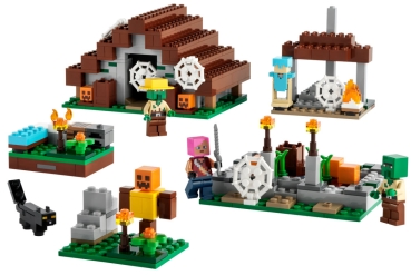 Preview: Inhalt: LEGO Minecraft 21190 Das verlassene Dorf
