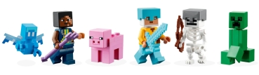Preview: Minifiguren: LEGO Minecraft 21244 Der Schwert-Außenposten