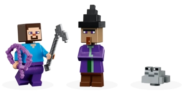 Preview: Minifiguren: LEGO Minecraft 21248 Die Kürbisfarm