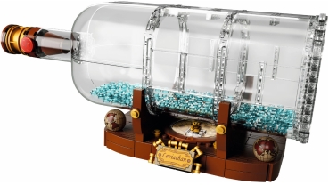 Preview: Flasche: LEGO Ideas 21313 Schiff in der Flasche