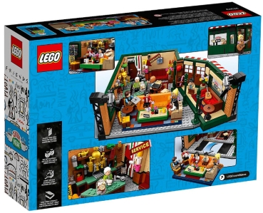 Preview: Box Rückansicht: LEGO Ideas 21319 Central Perk