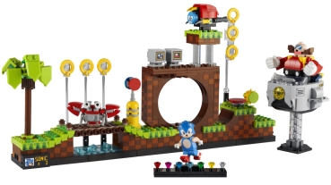 Preview: Inhalt: LEGO Ideas 21331 Sonic the Hedgehog – Green Hill Zone