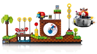Preview: Detail 1: LEGO Ideas 21331 Sonic the Hedgehog – Green Hill Zone