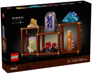 Verpackung: LEGO Ideas 21362 Mineraliensammlung