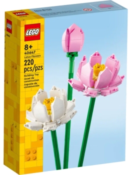 Verpackung: LEGO 40647 Lotusblumen