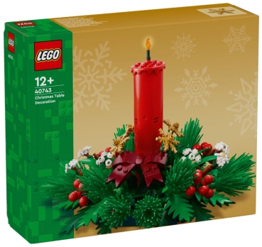 Verpackung: LEGO 40743 Weihnachtsgesteck