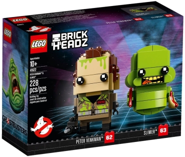 Verpackung: LEGO Brickheadz 41622 Peter Venkman & Slimer