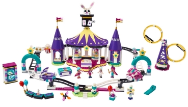 Preview: Inhalt: LEGO Friends 41685 Magische Jahrmarktachterbahn
