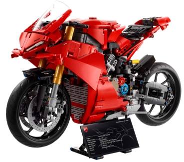 Inhalt: LEGO Technic 42202 Ducati Panigale V4 S Motorrad