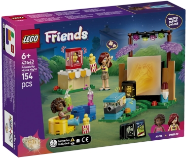 Verpackung: LEGO Friends 42642 Filmabend mit Freunden