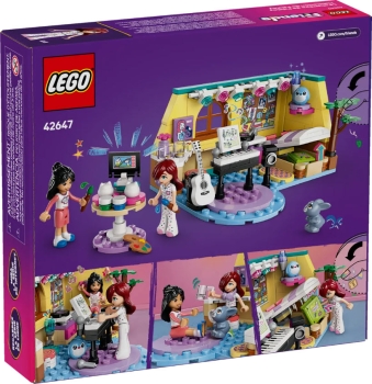 Preview: Box Rückseite: LEGO Friends 42647 Paisleys Zimmer