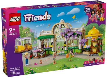 Verpackung: LEGO Friends 42671 Pflanzencafe und Blumenkiosk