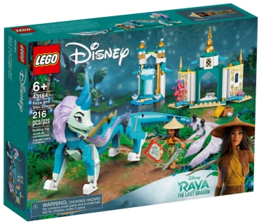 Verpackung: LEGO Disney Princess 43184 Raya und der Sisu Drache