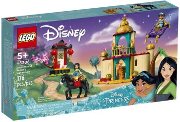 LEGO Disney Princess 43208 Jasmins und Mulans Abenteuer