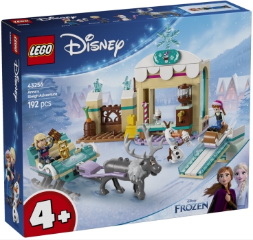 Verpackung: LEGO Disney 43256 Annas Schlittenabenteuer