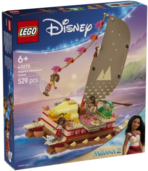 Verpackung: LEGO Disney 43270 Vaianas Abenteuerfloß