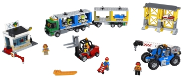 Preview: LEGO City 60169 Frachtterminal, Inhalt