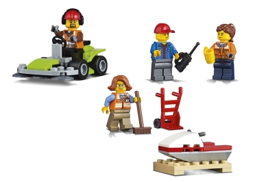 Preview: LEGO City 60169 Frachtterminal, Minifiguren