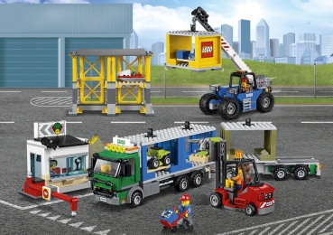 Preview: LEGO City 60169 Frachtterminal, Detail 1