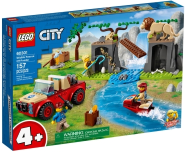 Verpackung: LEGO City 60301 Tierrettungs-Geländewagen