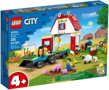LEGO City 60346 Bauernhof mit Tieren