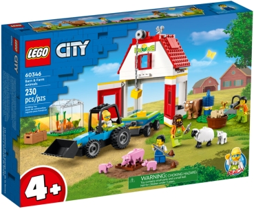 Verpackung: LEGO City 60346 Bauernhof mit Tieren
