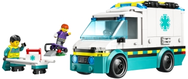 Preview: Inhalt: LEGO City 60451 Rettungswagen