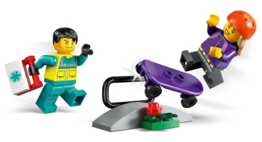 Preview: Minifiguren: LEGO City 60451 Rettungswagen