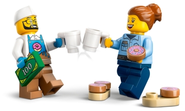 Preview: Minifiguren: LEGO City 60452 Donut Truck