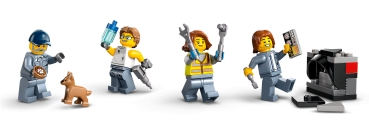 Preview: Minifiguren: LEGO City 60472 Schrottplatz mit Autos