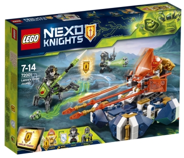 Verpackung: LEGO Nexo Knights 72001 Lances schwebender Cruiser