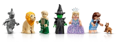 Minifiguren: LEGO Wicked 75685 Emerald City Wandkunst