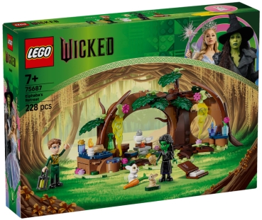 Verpackung: LEGO Wicked 75687 Elphabas Versteck