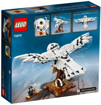 Preview: Box Rückansicht: LEGO Harry Potter 75979 Hedwig