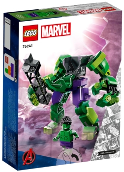 Box Rückseite: LEGO Super Heroes 76241 Hulk Mech