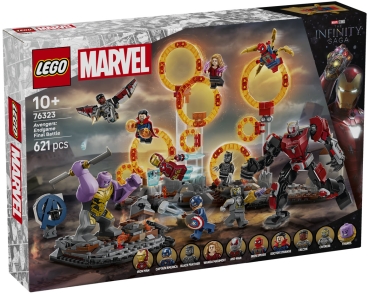Verpackung: LEGO Super Heroes 76323 Avengers: Endgame Letzter Showdown