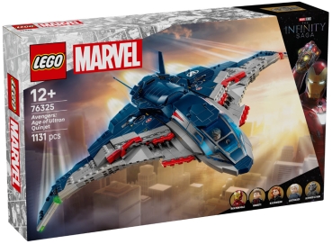 Verpackung: LEGO Super Heroes 76325 Avengers: Age of Ultron Quinjet