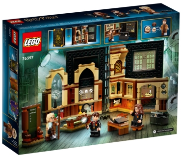 Preview: Box Rückansicht: LEGO Harry Potter 76397 Hogwarts Moment: Verteidigungsunterricht
