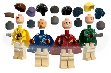 Minifiguren: LEGO Harry Potter 76416 Quidditch Koffer