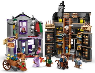 Preview: Detail 1: LEGO Harry Potter 76439 Ollivanders & Madam Malkins Anzüge