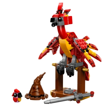 Preview: Inhalt: LEGO Harry Potter 76448 Fawkes: Dumbledores Phönix