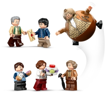 Preview: Minifiguren: LEGO Harry Potter 76451 Ligusterweg: Tante Magdas Besuch